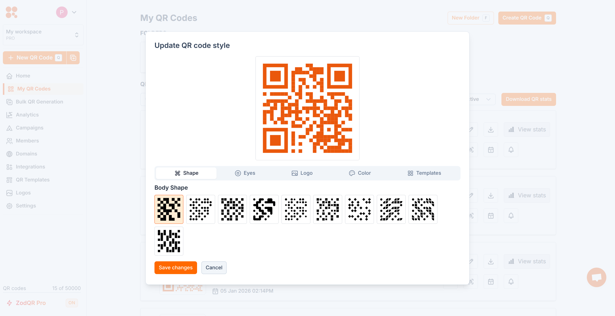 Custom QR Code Design