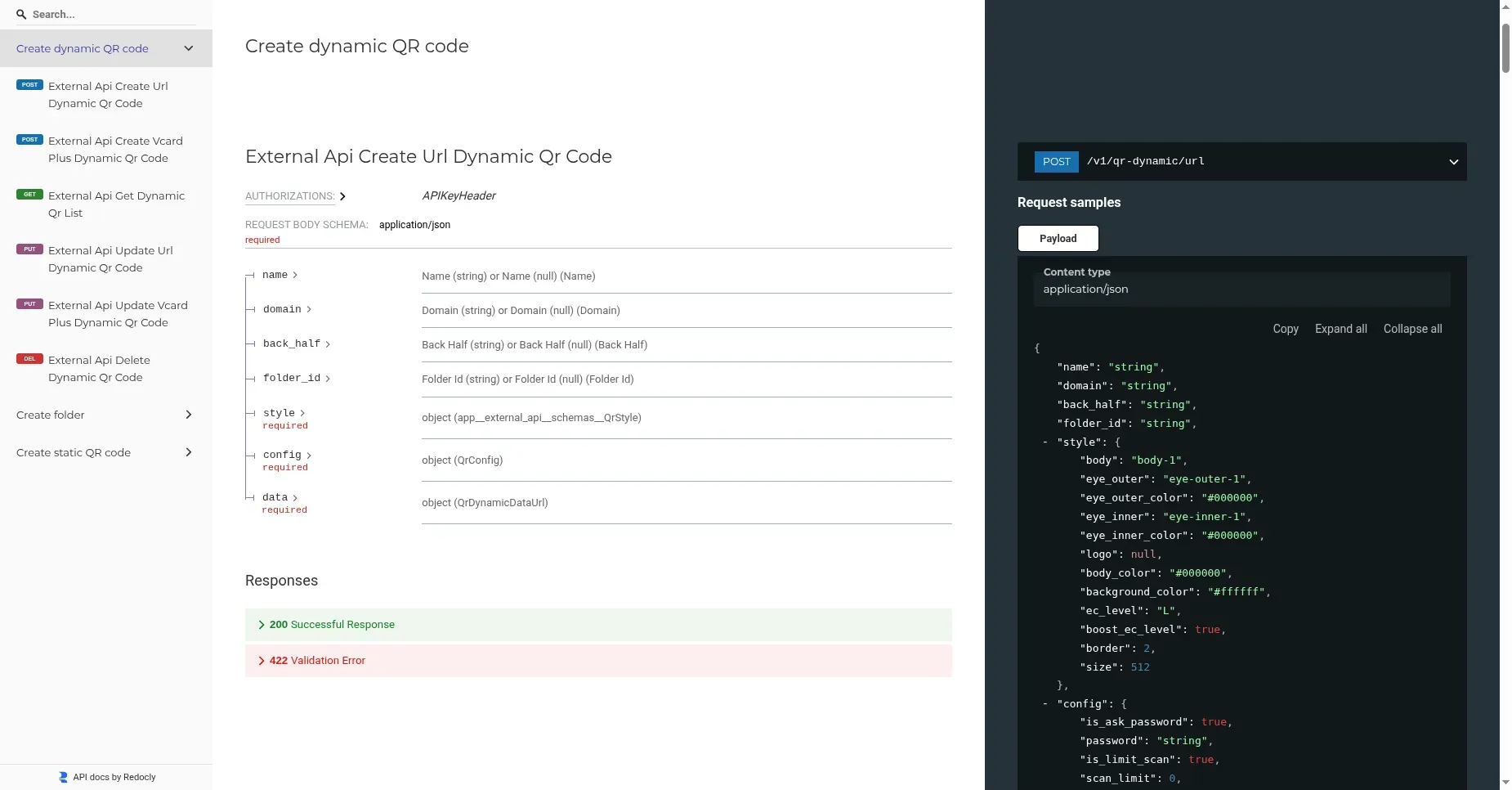 API doc