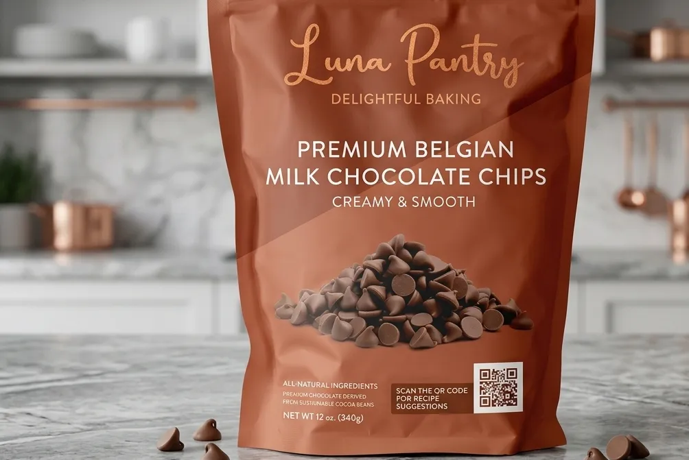 PDF QR code on product packaging