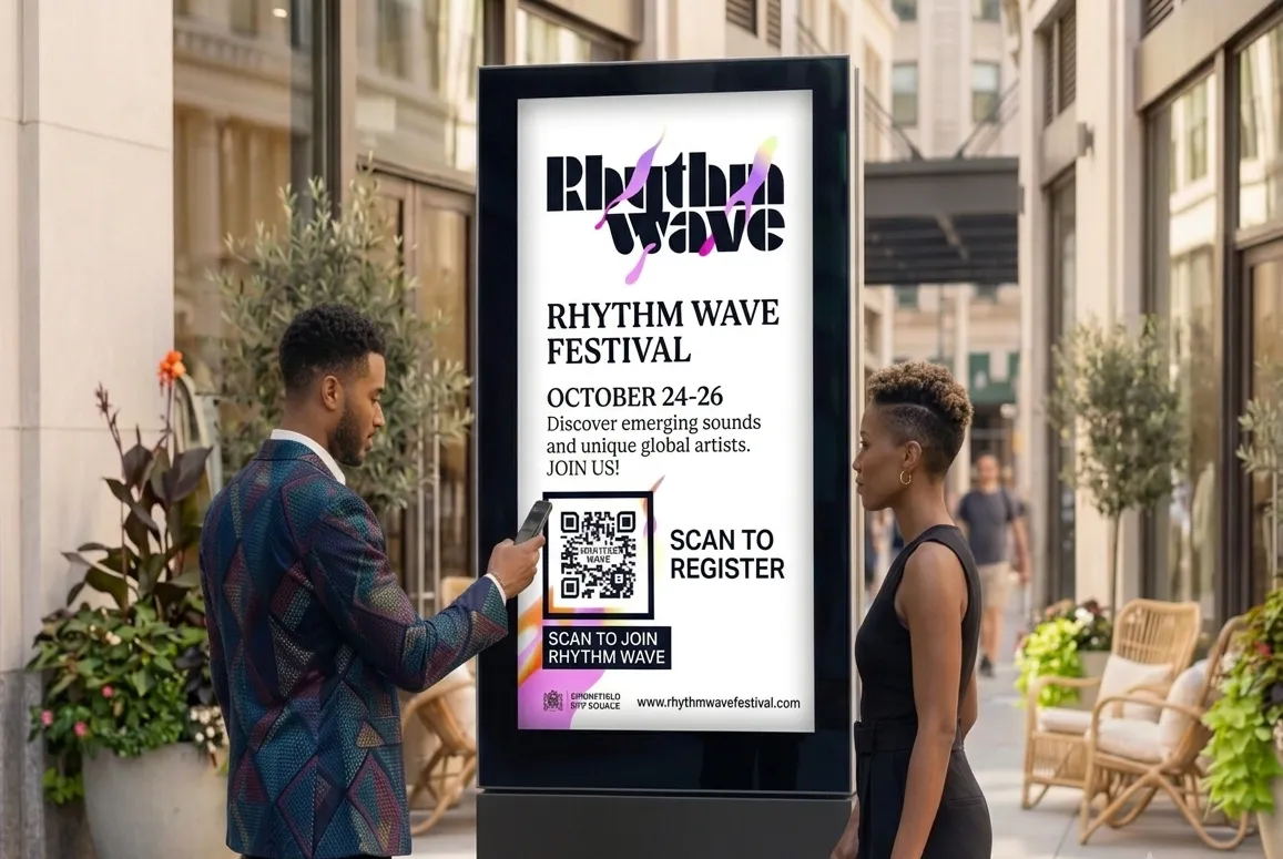QR Codes for Concerts, Music Festivals and Live Events
