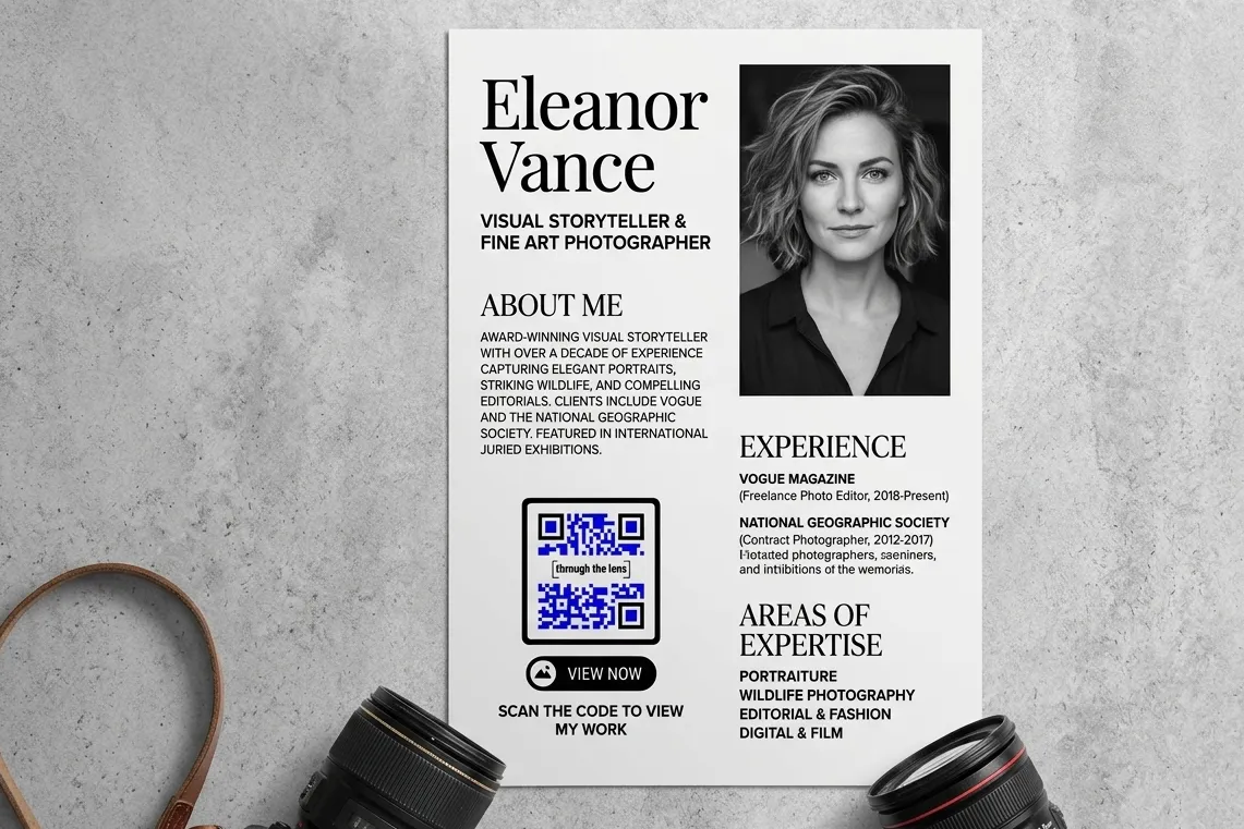 QR Codes for Photographers & Videographers