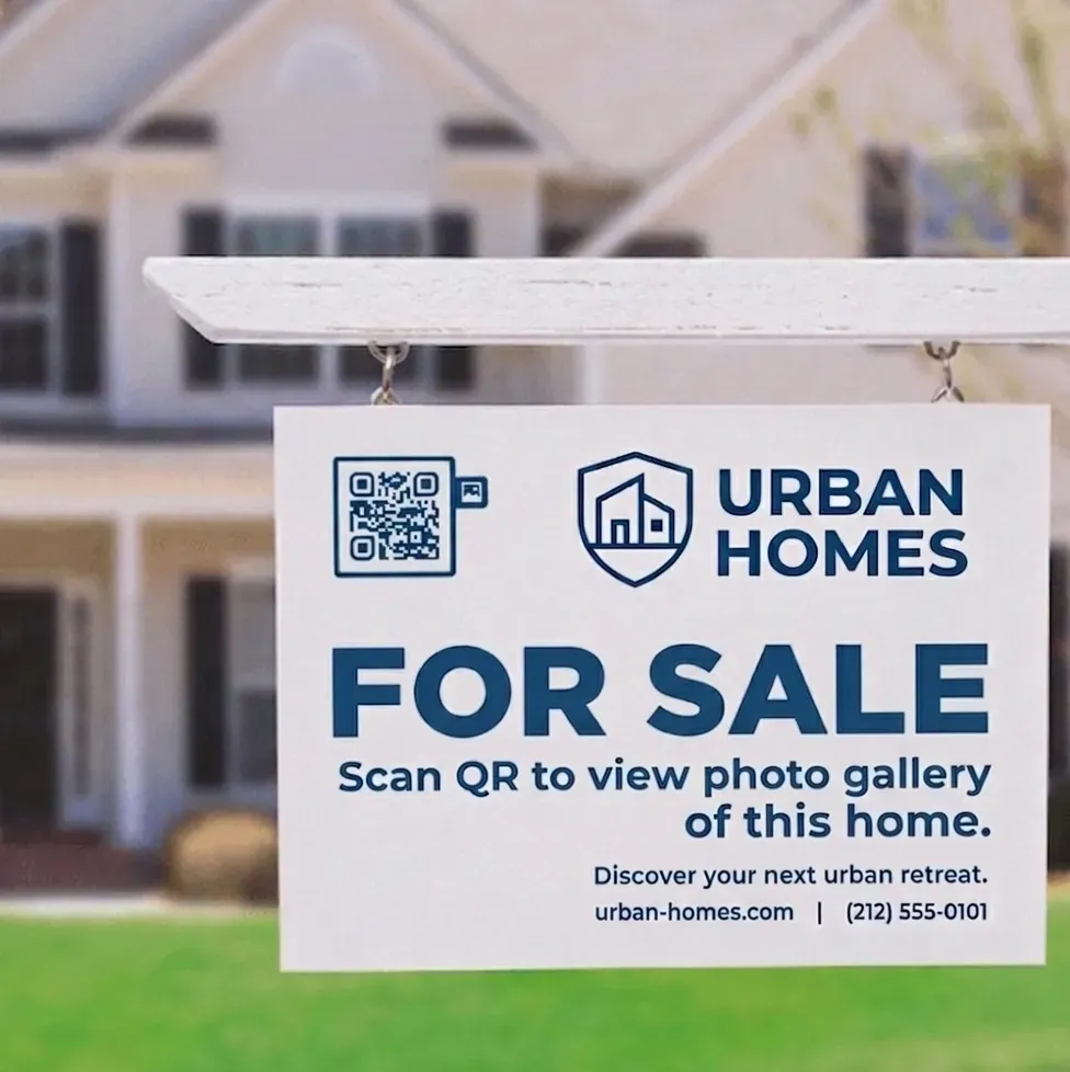 Image Gallery QR code for real estate