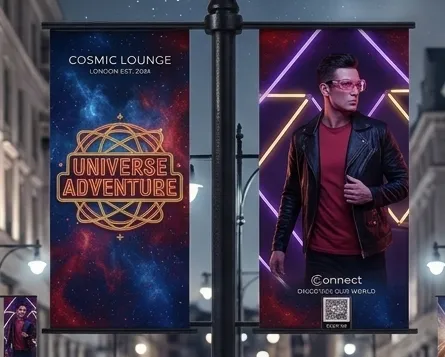 QR on banners