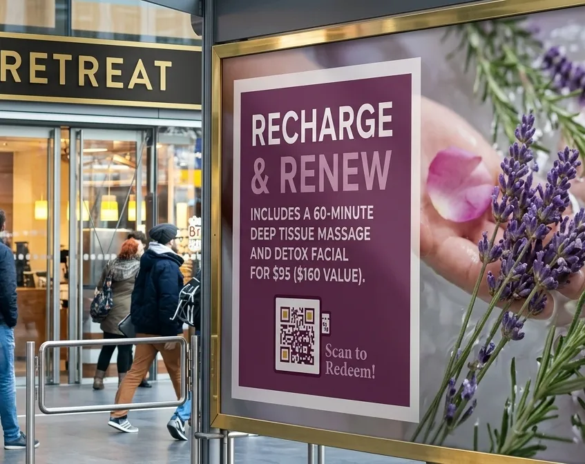 QR on banners