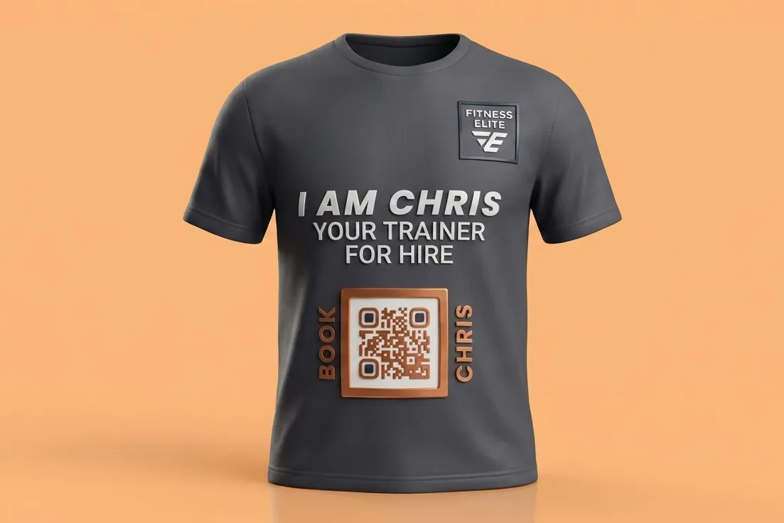 QR codes on Clothing