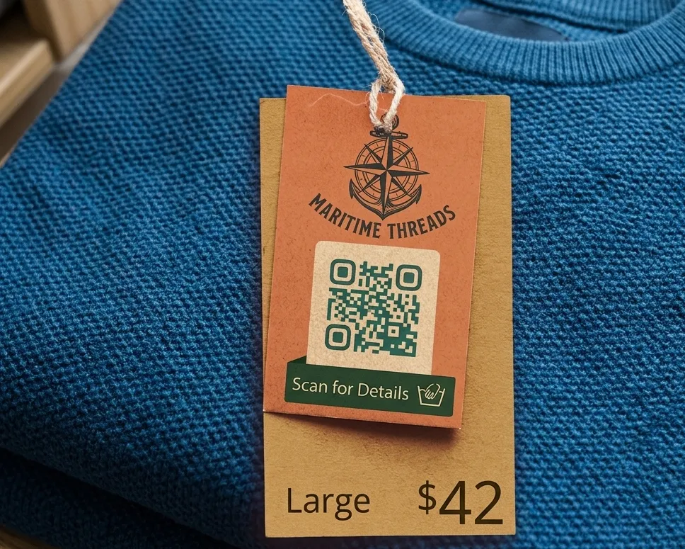 QR on clothing