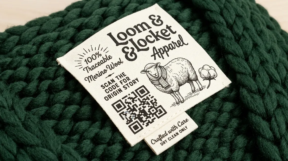 QR on clothing