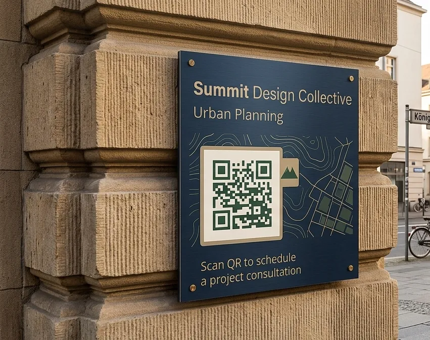 QR on displays