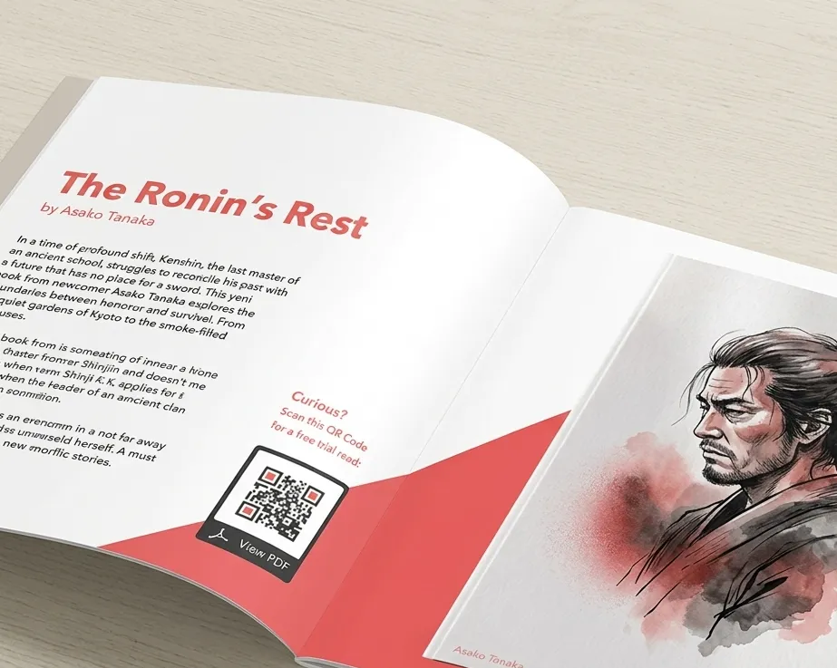 QR on newspaper & magazines