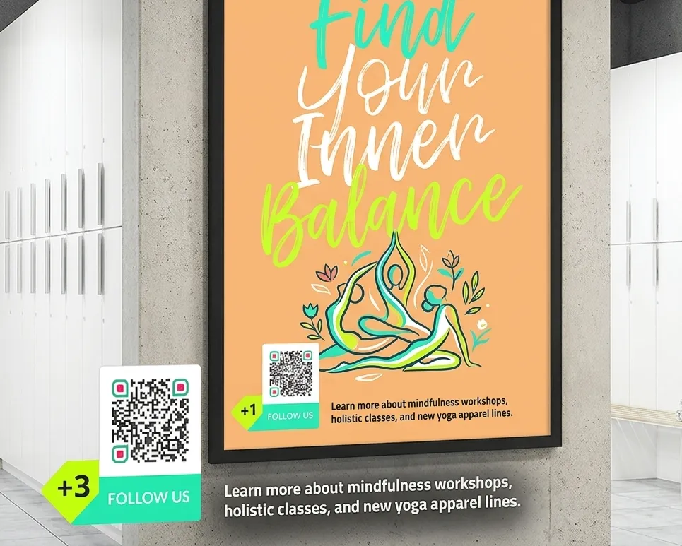 QR on posters