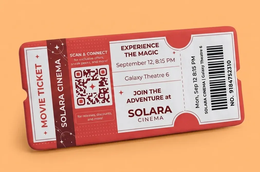 QR codes on Tickets