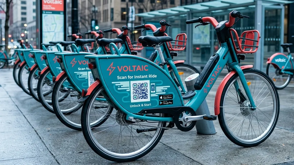 QR on vehicle