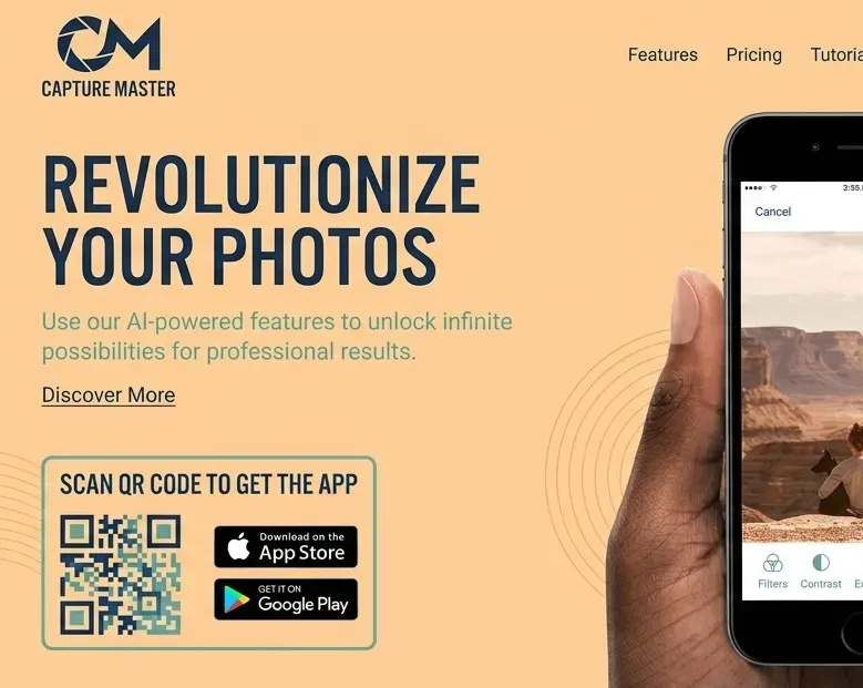QR on website