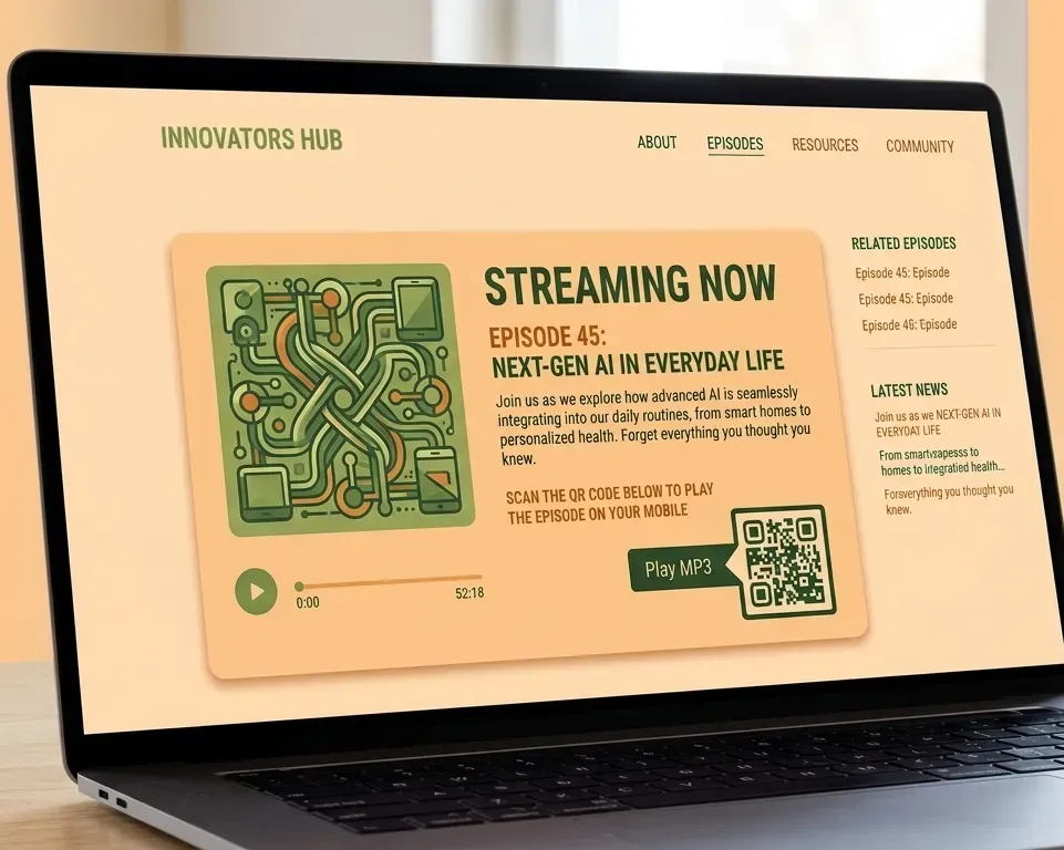QR on website